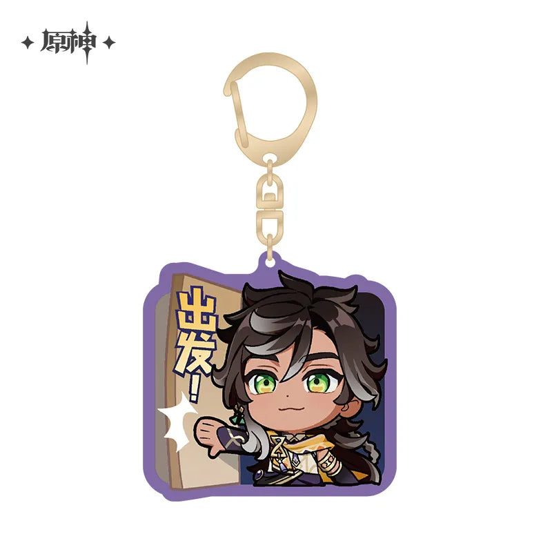 Genshin Impact Sumeru Character Chibi Keychains