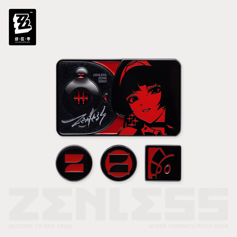【Pre-Order】Zenless Zone Zero - Wonderland Sparkling Series Metal Badge Set