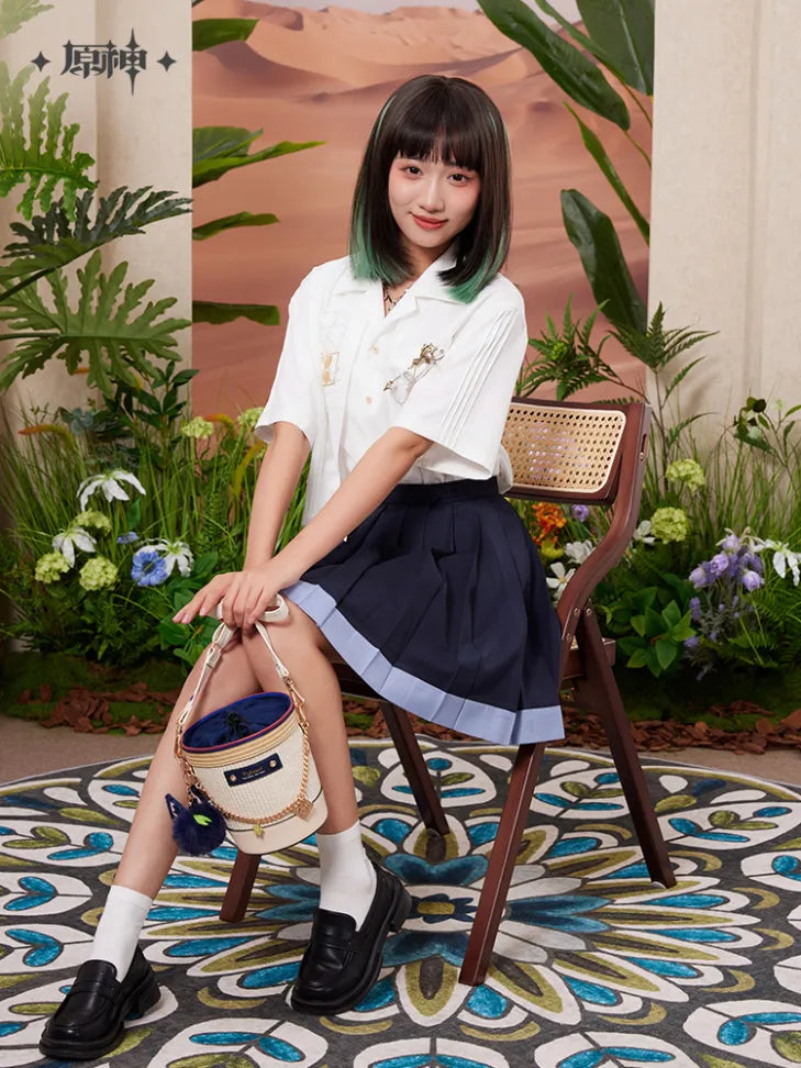 Genshin Impact - Forest and Flying Sands Series - Tighnari Impression Short-Sleeve Shirt