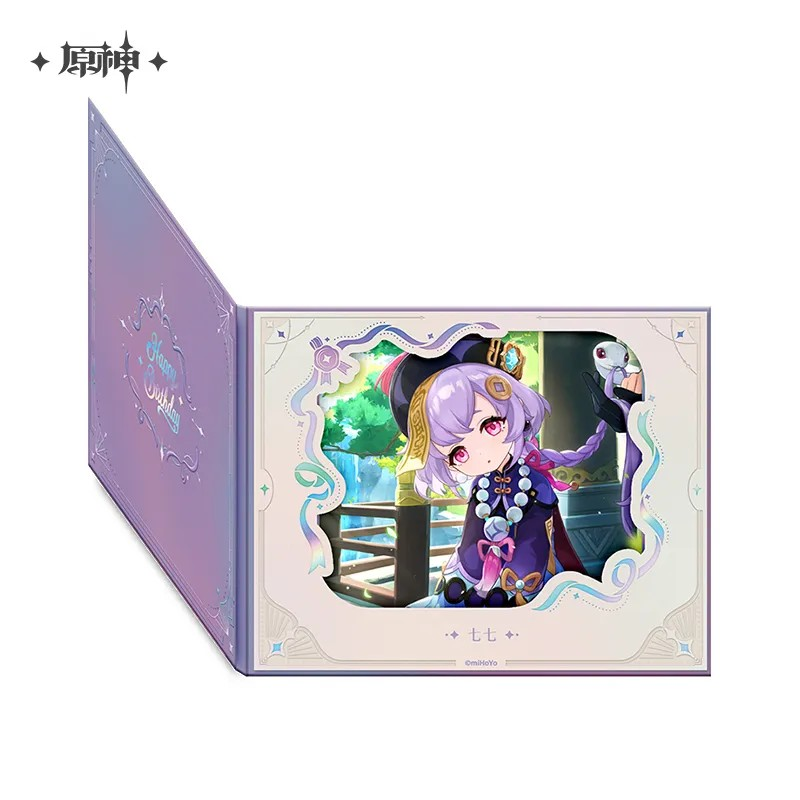 【Pre-Order】Genshin Impact - Day of Destiny Birthday Series Flip-Style Framed Shikishi 2025