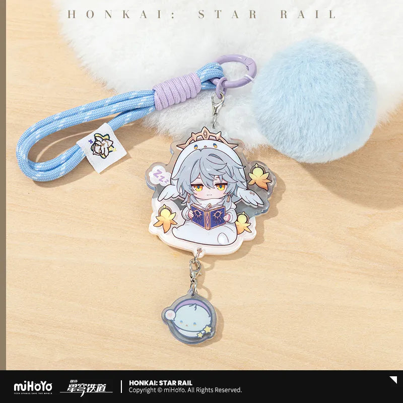 【Pre-Order】Honkai: Star Rail - Boys' Dormitory Series Chibi Characte Acrylic Keychain