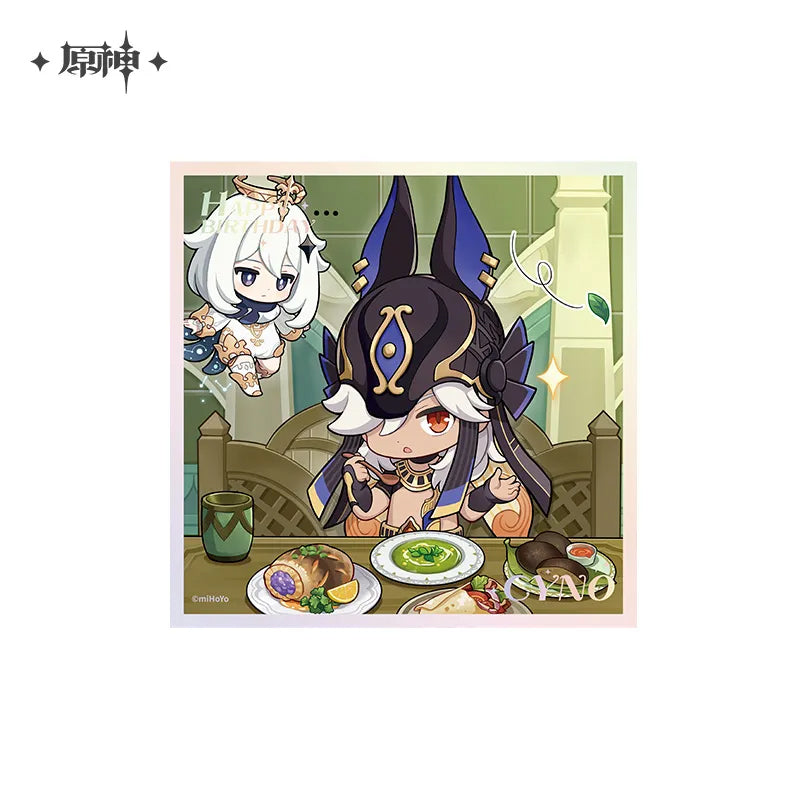 Genshin Impact - Auspicious Moments Series Mini Shikishi