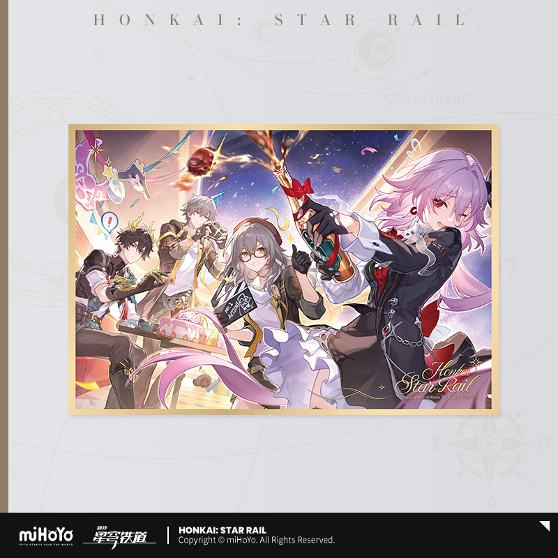 【Pre-Order】Honkai: Star Rail - Starsea Celebration Series PET Shikishi