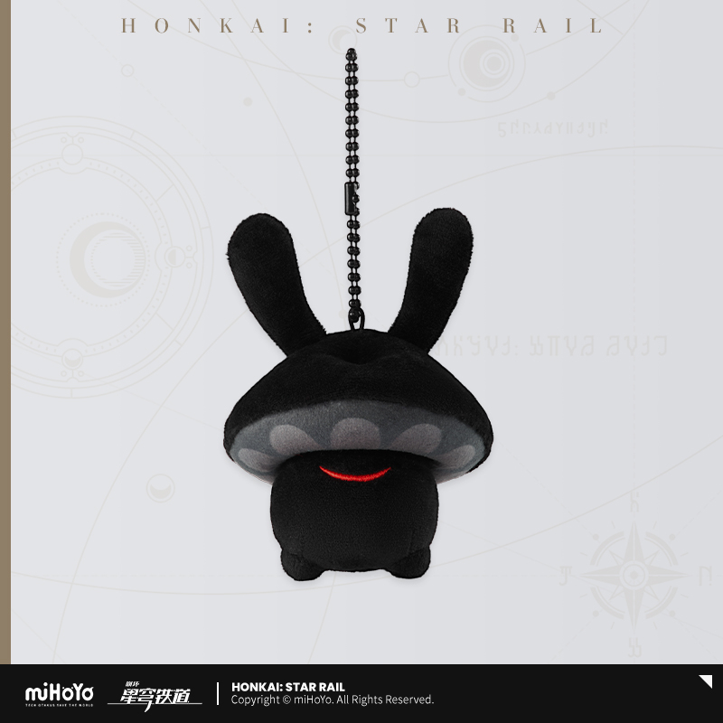 【Pre-Order】Honkai: Star Rail - Sparkly Rabbit and Fire Shroom Plush Keychain