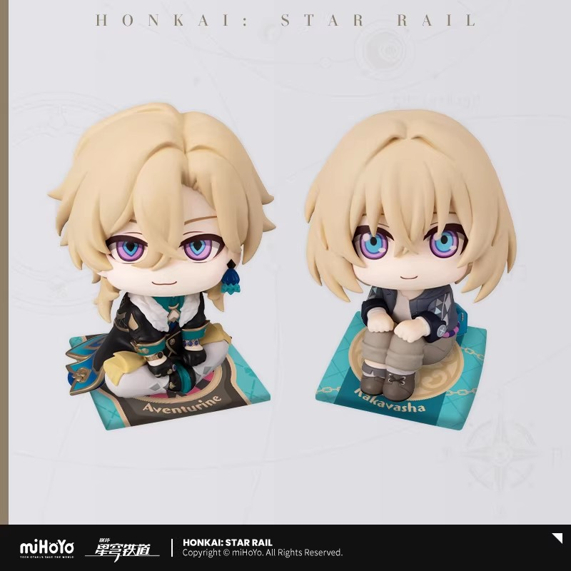 【Pre-Order】Honkai: Star Rail - Aventurine & Kakavasha Lookup Chibi Figure