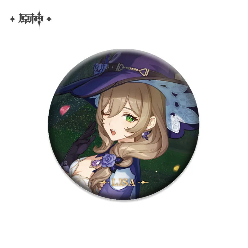 Genshin Impact Theme Character Badge