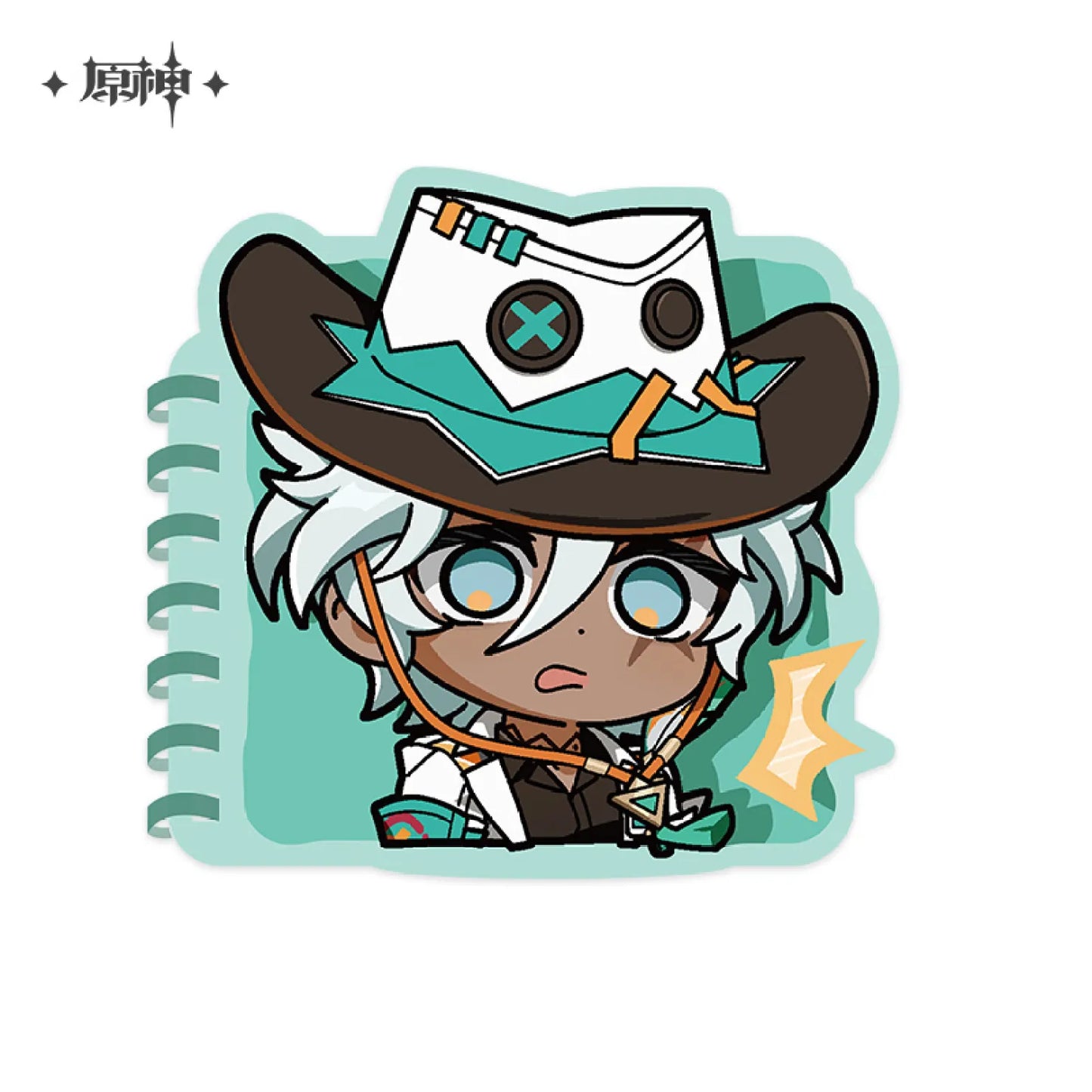 【Pre-Order】Genshin Impact - Natlan Chibi Emoji Series Notebook