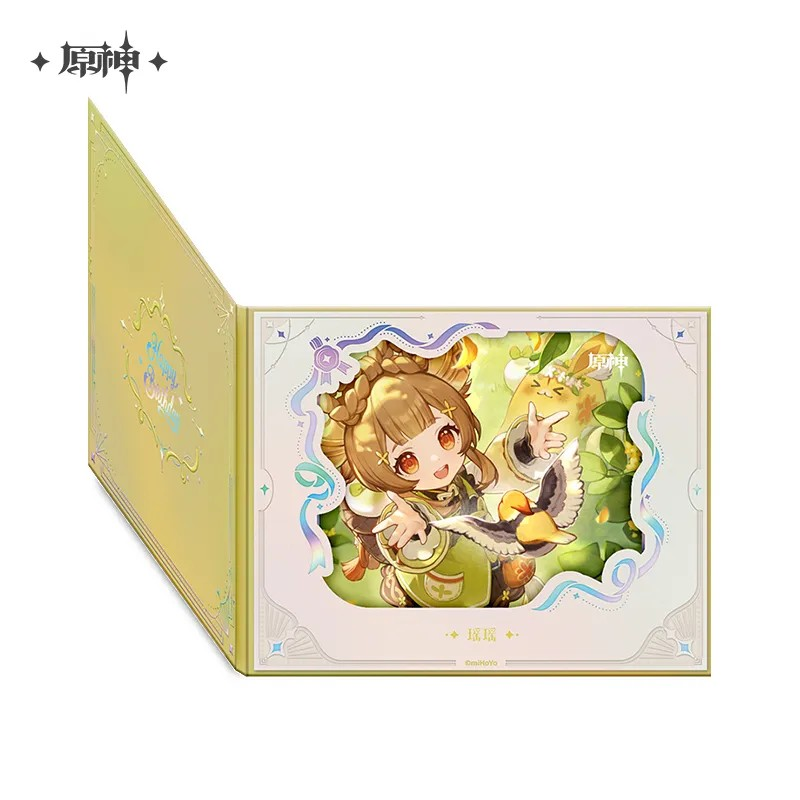 【Pre-Order】Genshin Impact - Day of Destiny Birthday Series Flip-Style Framed Shikishi 2025