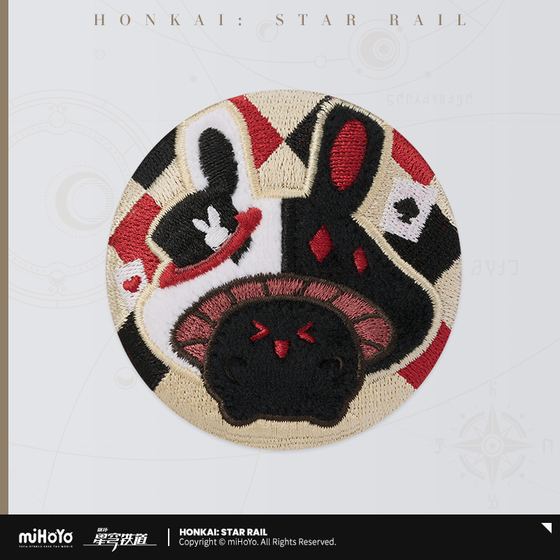 【Pre-order】Honkai: Star Rail - Bunny Mushy & Mushy Bunny Series Embroidered badge