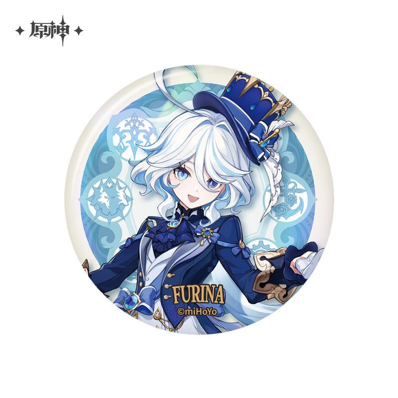 Genshin Impact - Fontaine Character Badge