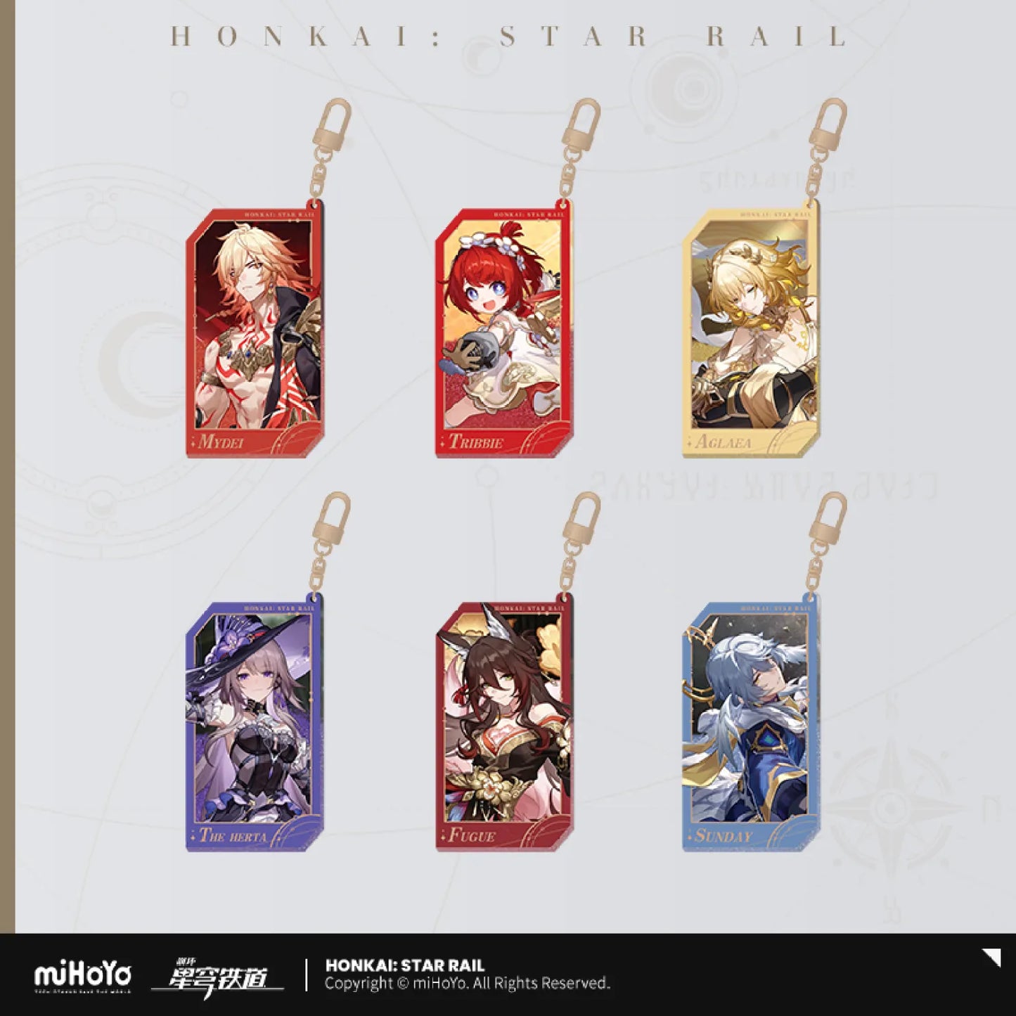 Honkai: Star Rail - All-Stars Invite Series Quicksand Acrylic Keychain