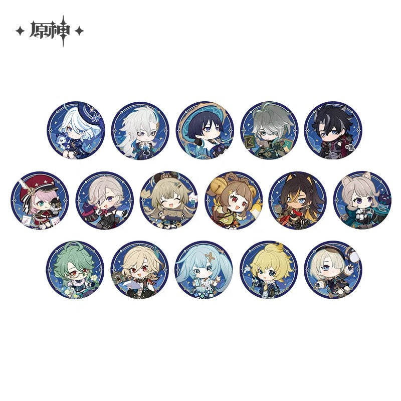 Genshin Impact Starlit Letter Badges