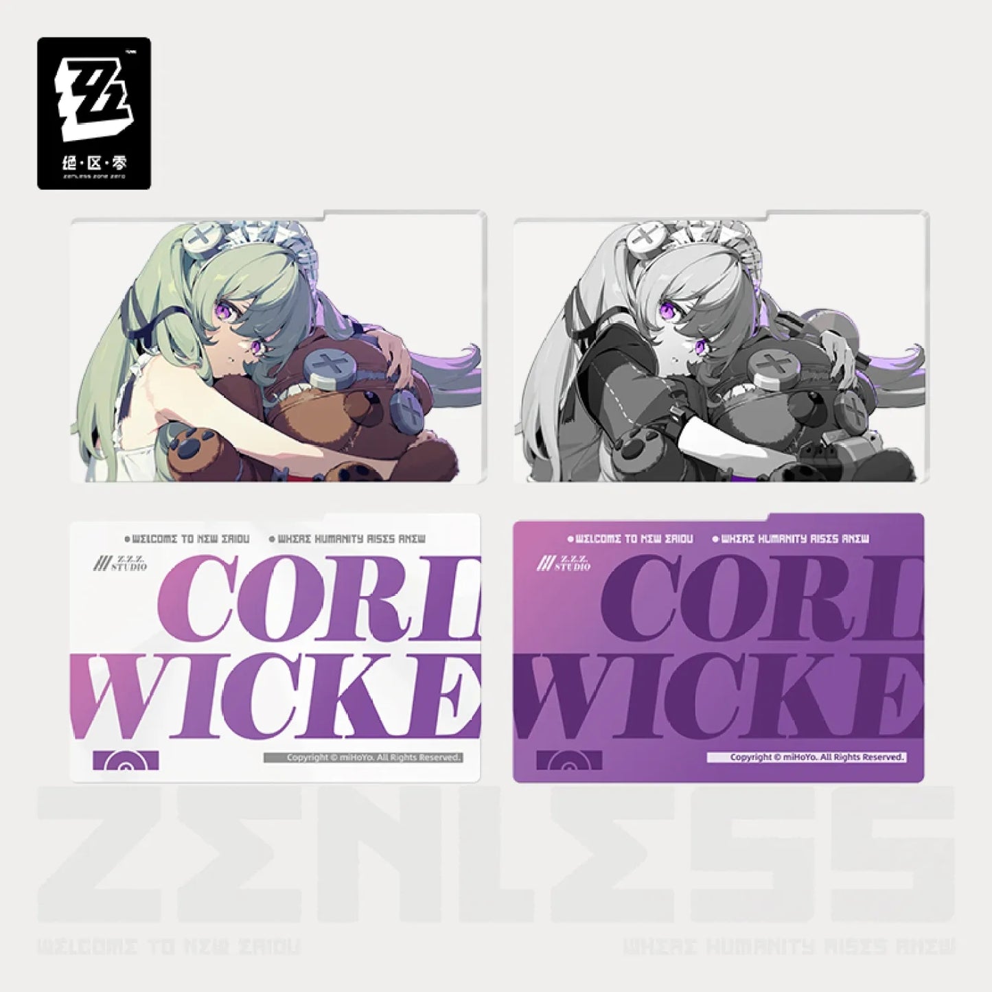 Zenless Zone Zero - Mindscape Cinema Layered Acrylic Block : Victoria Housekeeping Co.