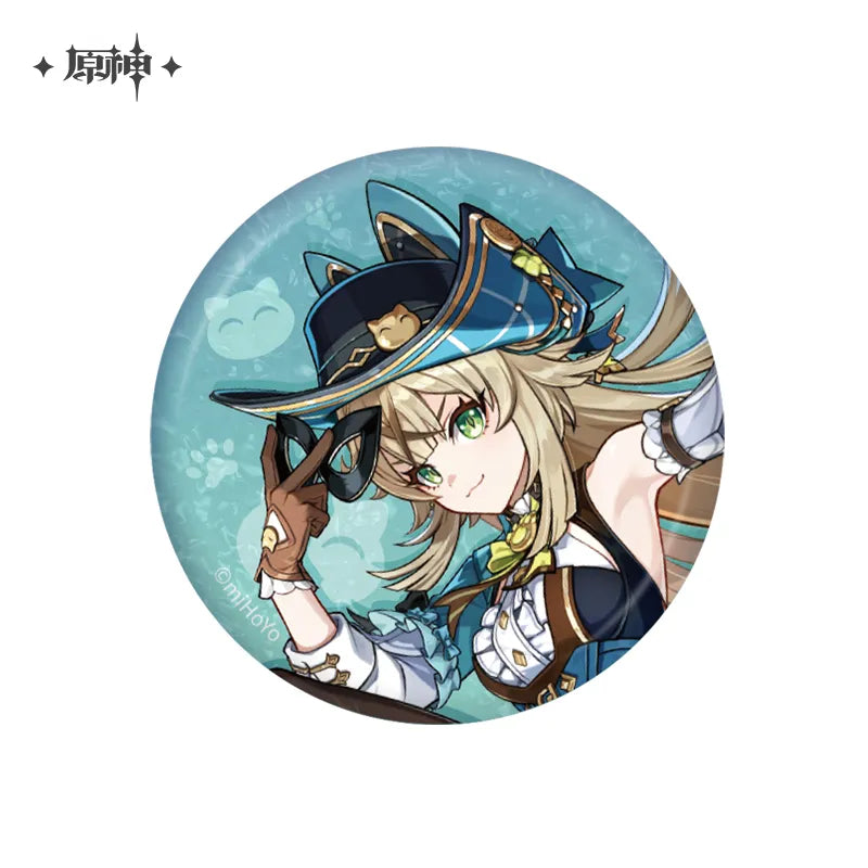 Genshin Impact - Teyvat Style Character Badge