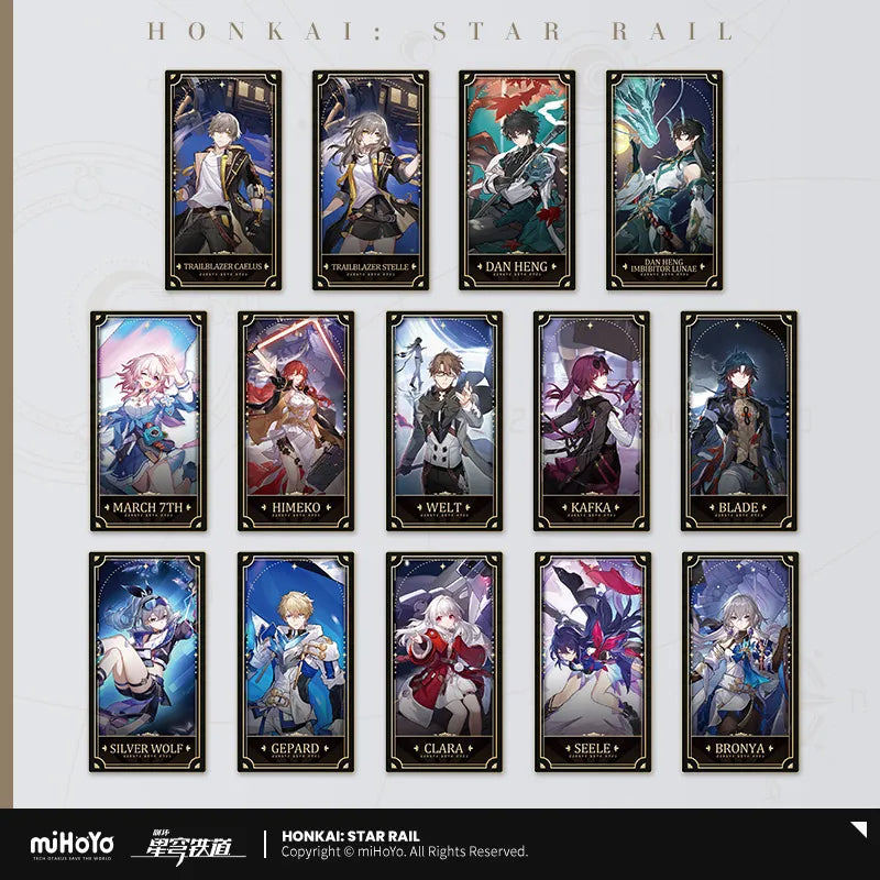 【Pre-Order】Honkai: Star Rail - 1st Anniversary Collectible Card blind box A Group