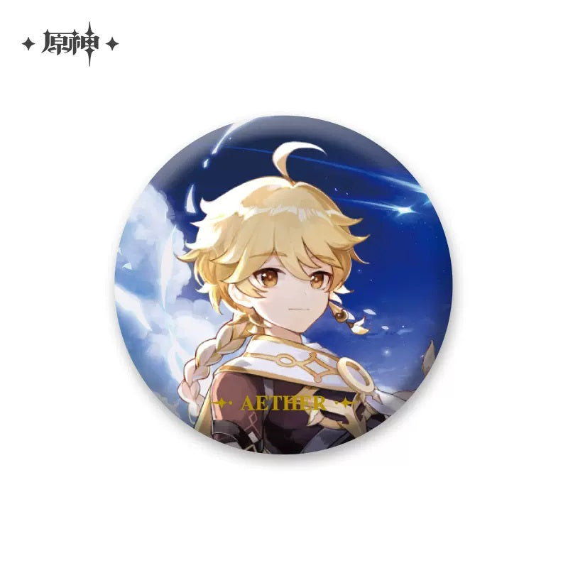 Genshin Impact Theme Character Badge
