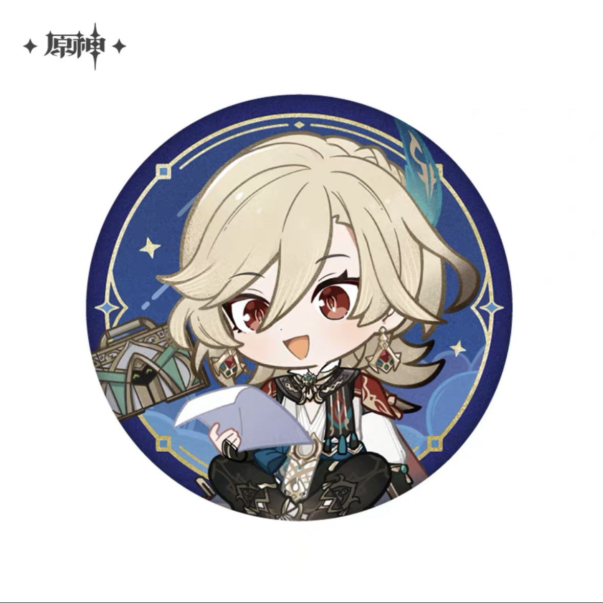 Genshin Impact Starlit Letter Badges