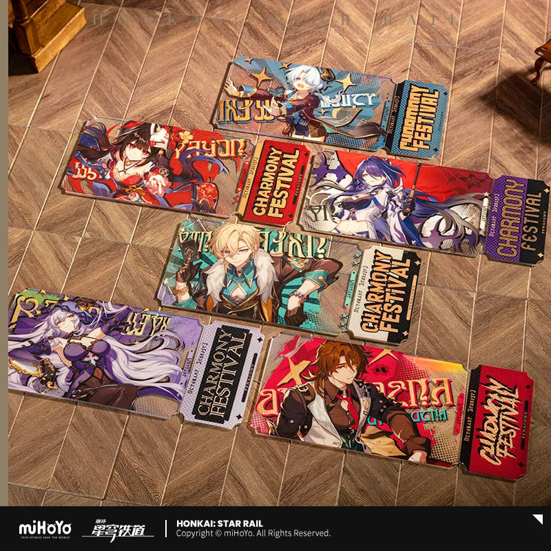 Honkai: Star Rail - Festival Invitation Series Acrylic Set