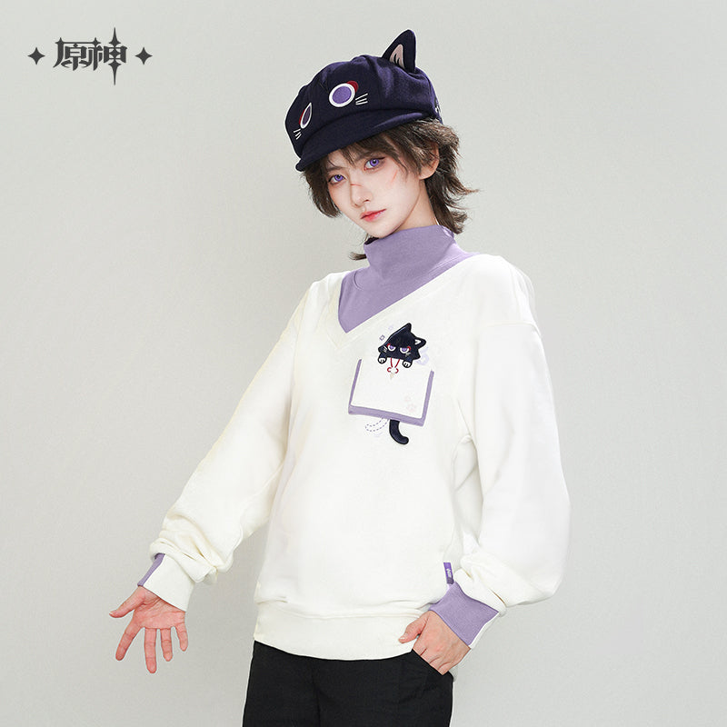 Genshin Impact Wanderer Meow Fairy Tale Cat Sweatshirt