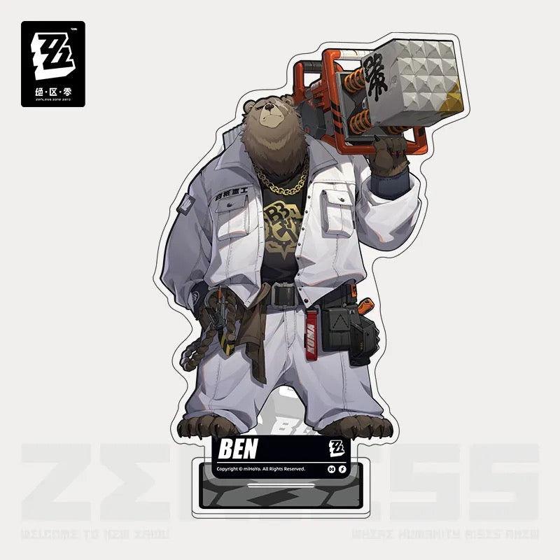 Zenless Zone Zero - Standing Design Series Acrylic Standee : Belobog Heavy Industries