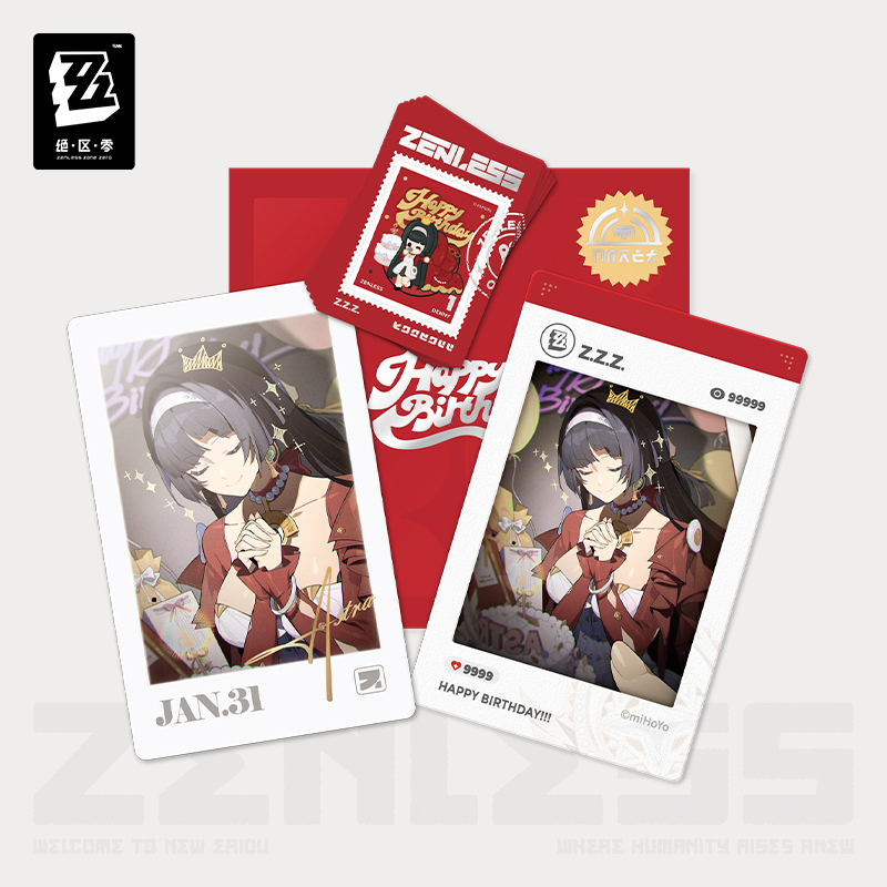 【Pre-Order】Zenless Zone Zero - HB2U Series Happy Birthday Commemorative Set Vol.3