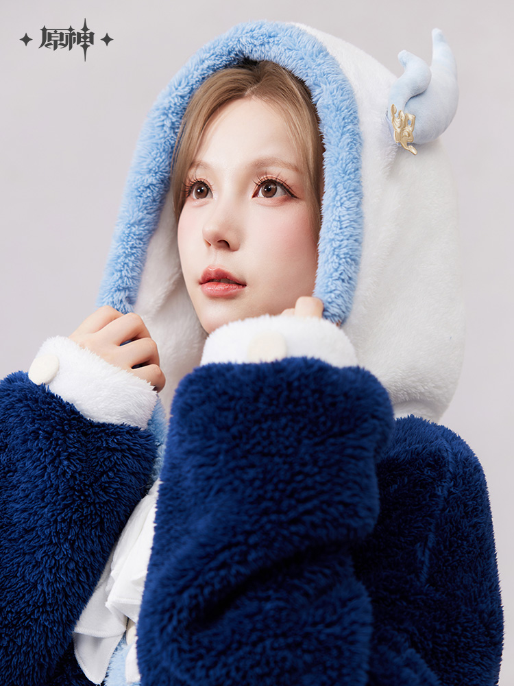 【Pre-Order】Genshin Impact - Neuvillette Impression Home Loungewear Robe Set (with Eye Mask)