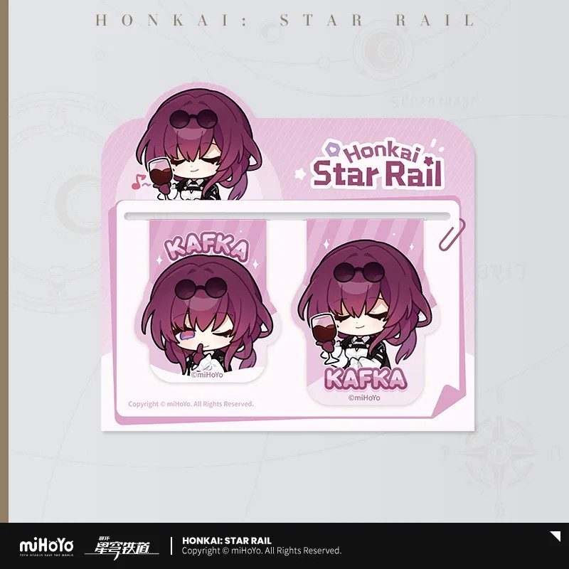 Honkai: Star Rail - Pom-Pom Gallery Soft Magnet Bookmark Set