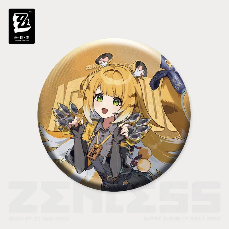 【Pre-Order】Zenless Zone Zero - Standing Design Series Tinplate Badge: Yunkui Summit
