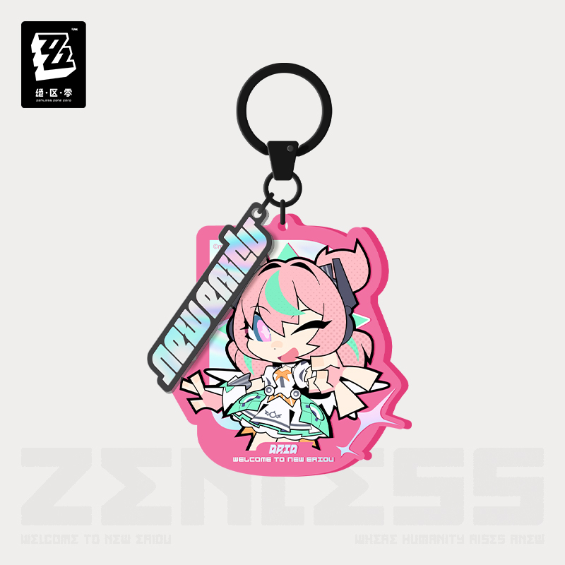 【Pre-Order】Zenless Zone Zero - New Eridu Series Chibi Acrylic Keychain: Angels of Delusion