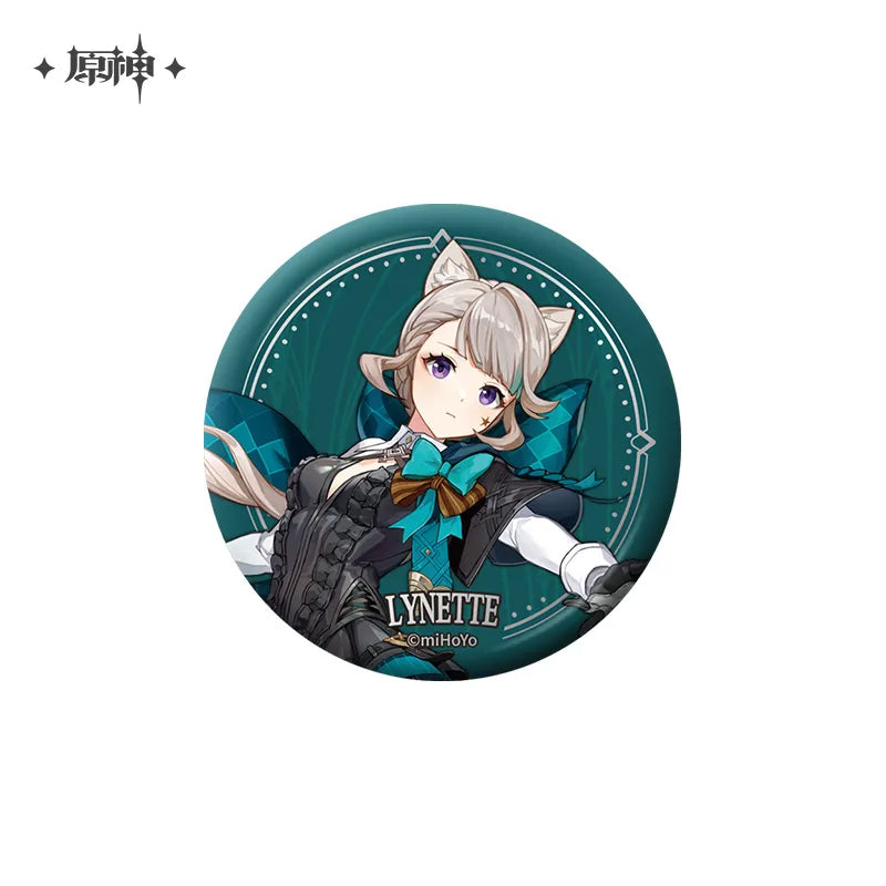 Genshin Impact Fatui Character Badges