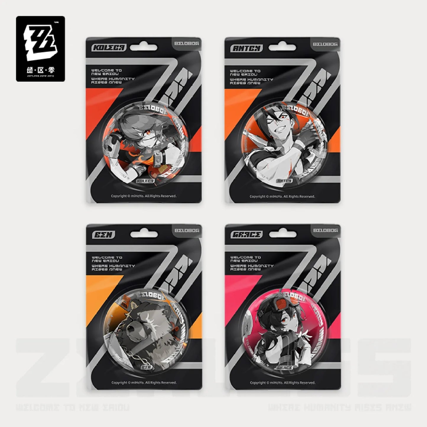 【Pre-Order】Zenless Zone Zero - Mindscape Cinema Badge: Belobog Heavy Industries