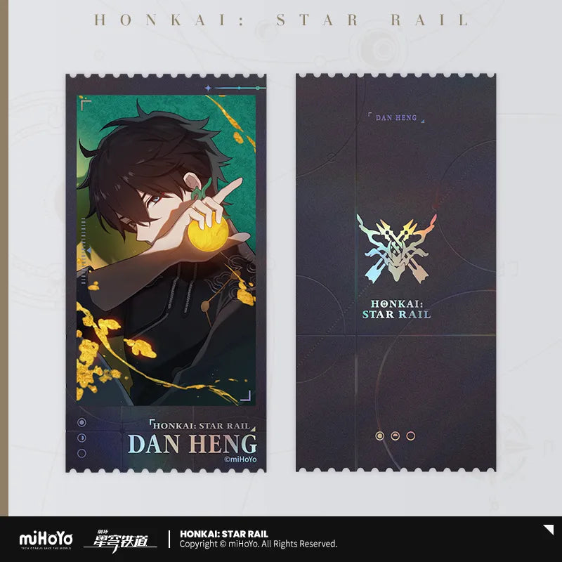 Honkai: Star Rail - Departure Countdown Series Laser Commemorative Ticket Set