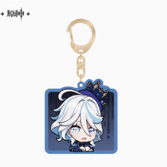 Genshin Impact Fontaine Character Chibi Keychains