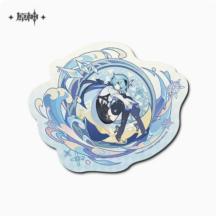 Genshin Impact Windblume's Breath Theme Die-Cut Mouse Pad
