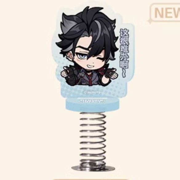Genshin Impact Fontaine Character Chibi Spring Standee