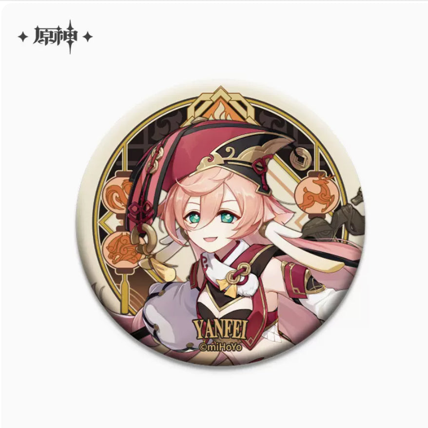 Genshin Impact - Liyue Character Badges