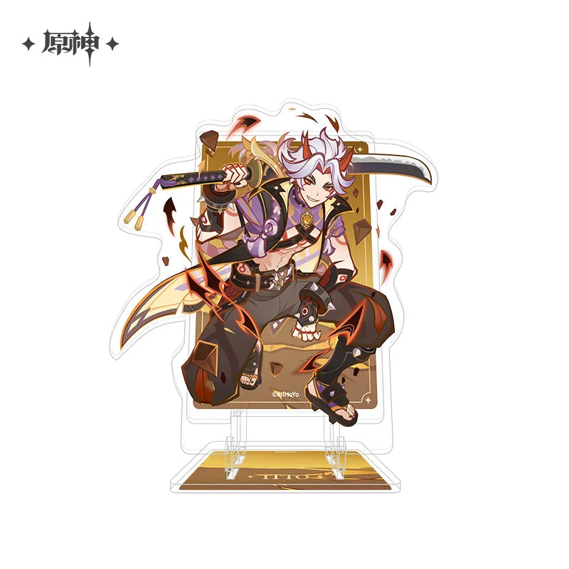 Genshin Impact Genius Invokation TCG Acrylic Phone Holder
