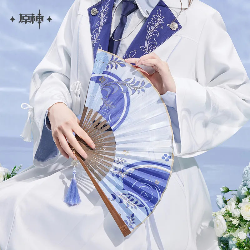 Genshin Impact - Kamisato Ayato Impression Silk Folding Fan
