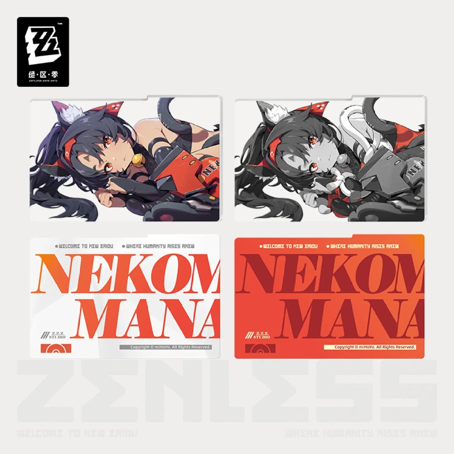 Zenless Zone Zero - Mindscape Cinema Layered Acrylic Block : Cunning Hares