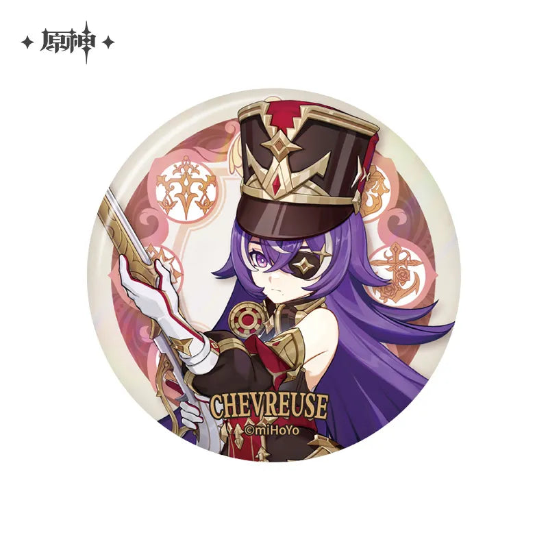 Genshin Impact - Fontaine Character Badge