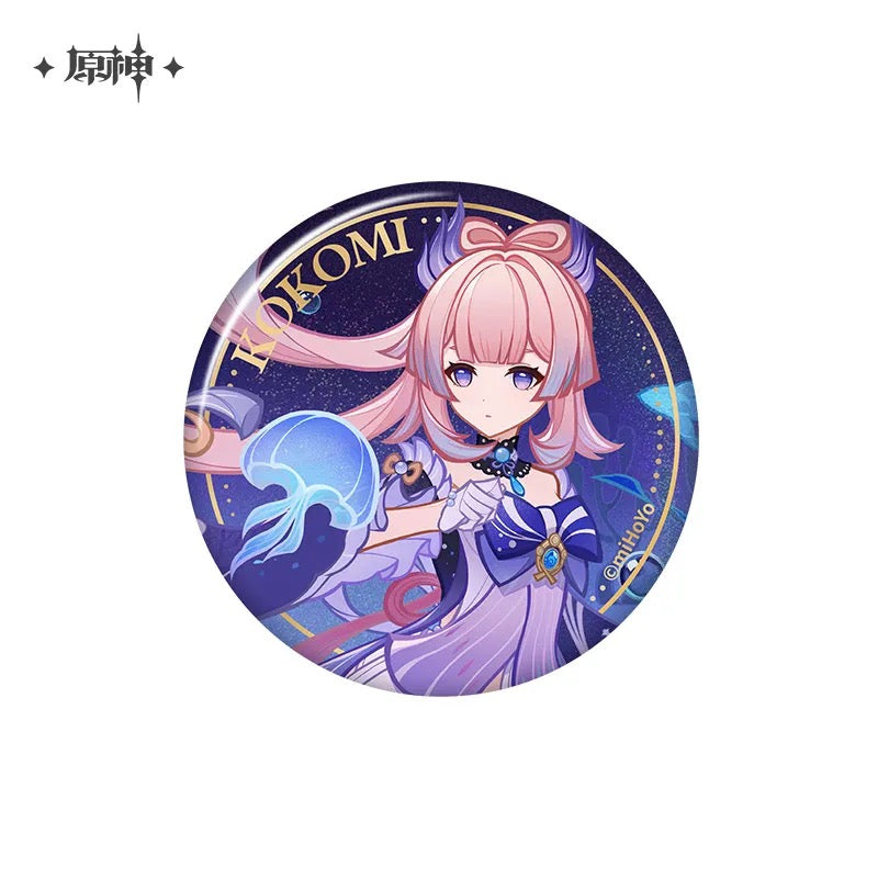 Genshin Impact Genius Invokation TCG Character Badges