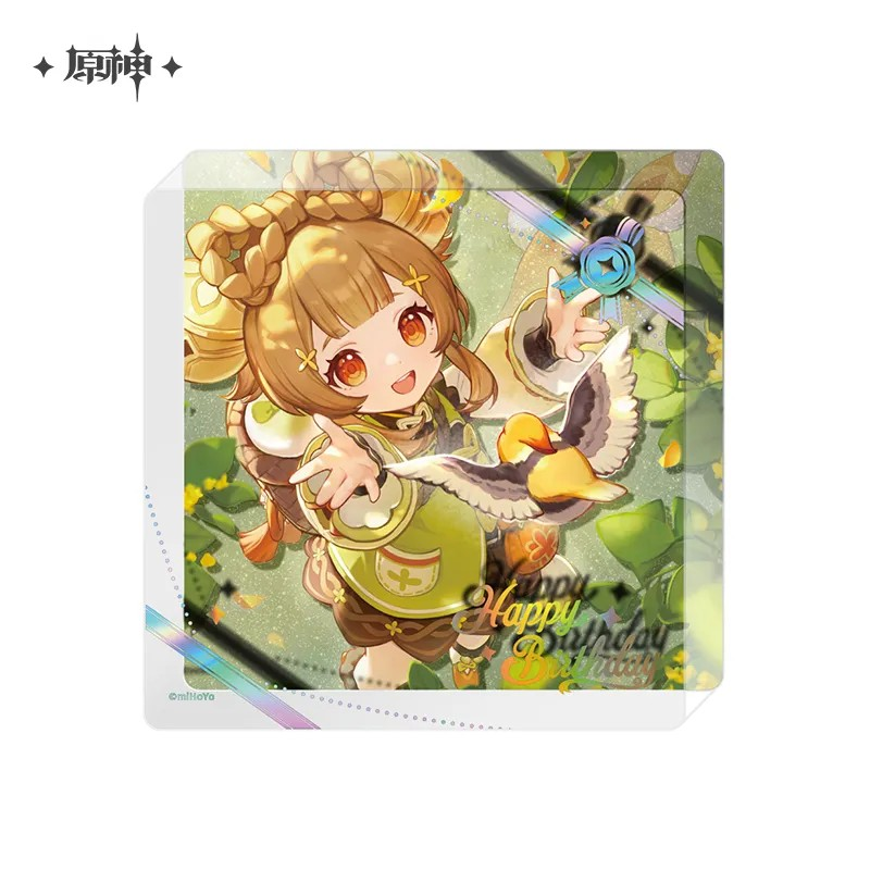 【Pre-Order】Genshin Impact - Day of Destiny Birthday Series Acrylic Coaster 2025
