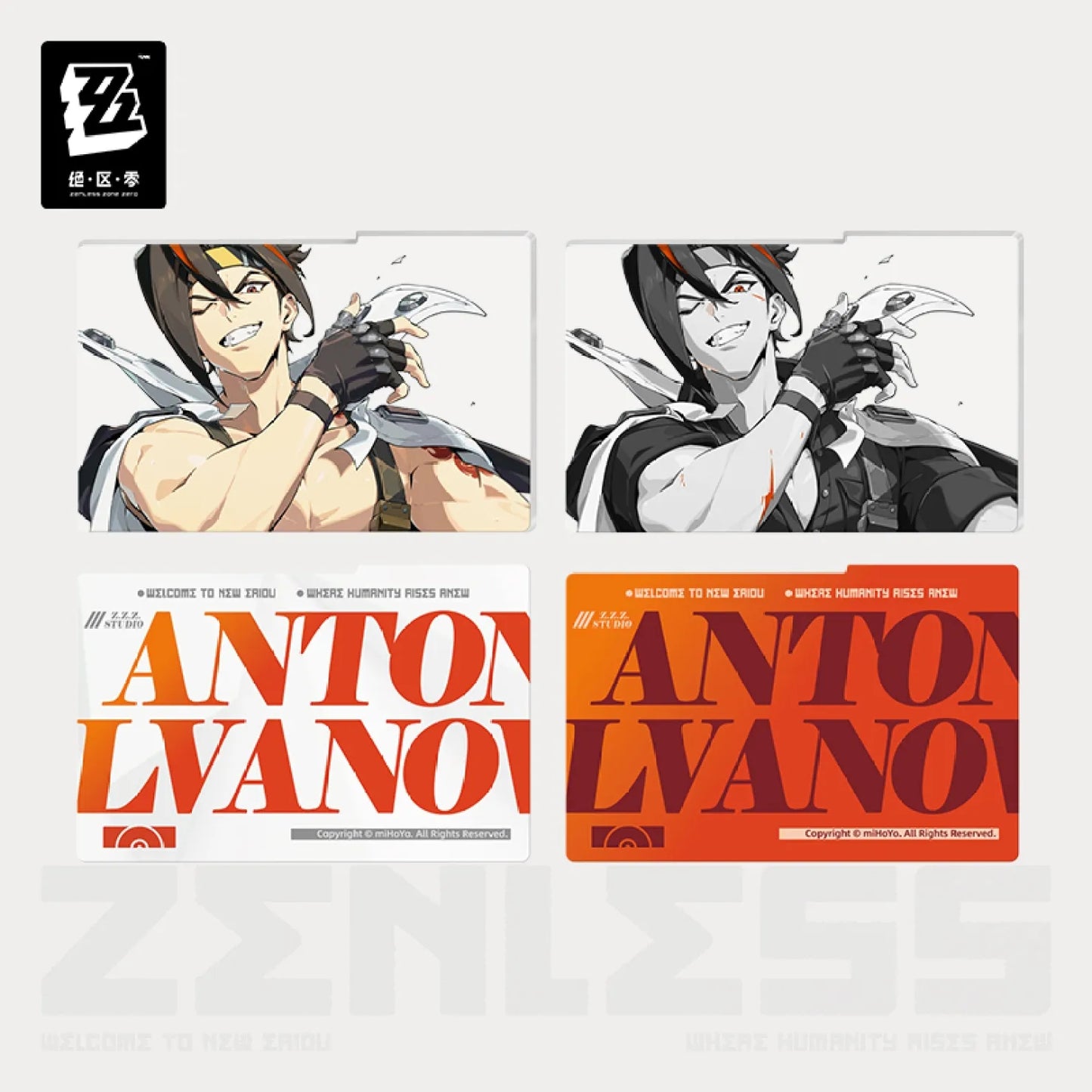 【Pre-Order】Zenless Zone Zero - Mindscape Cinema Layered Acrylic Block : Belobog Heavy Industries