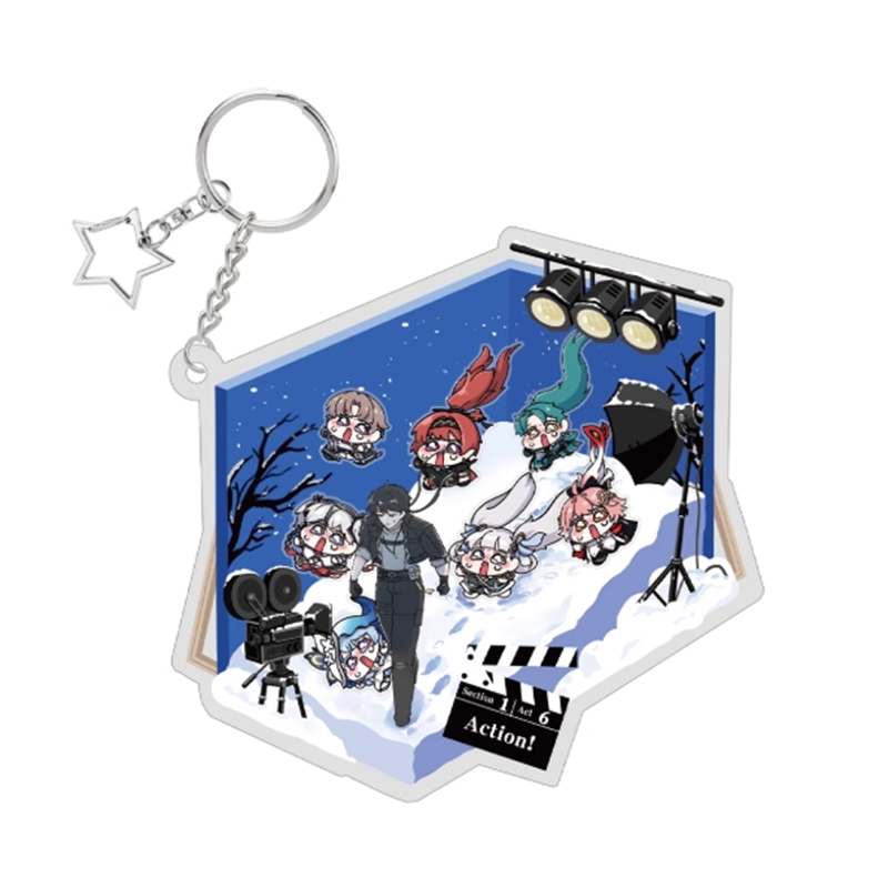 Wuthering Waves - Purr! Resonator Themed Studio Shakeable Acrylic Keychain