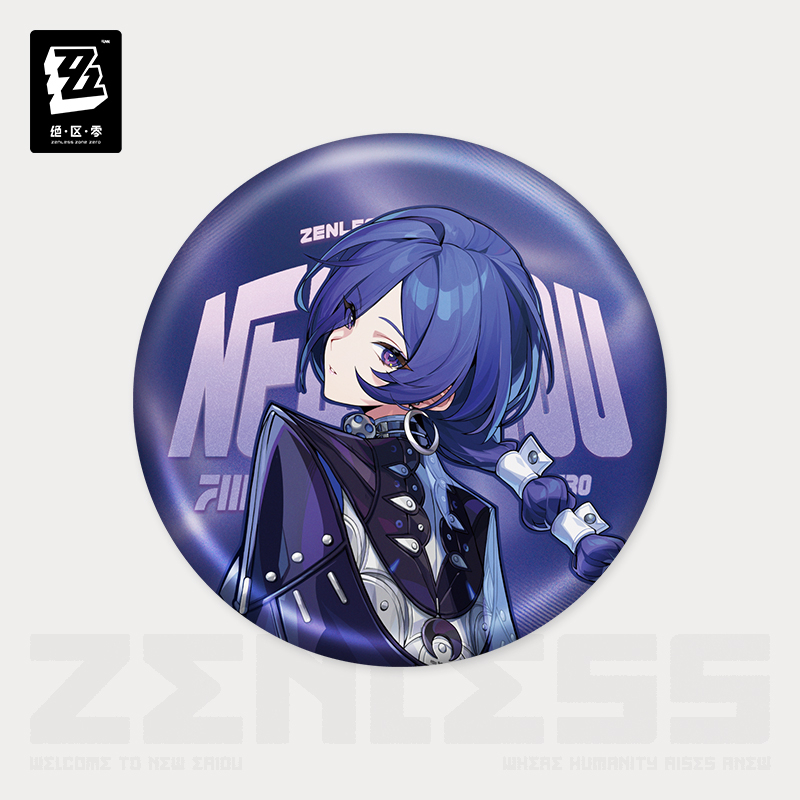 【Pre-Order】Zenless Zone Zero - Standing Design Series Tinplate Badge: Krampus Compliance Authority