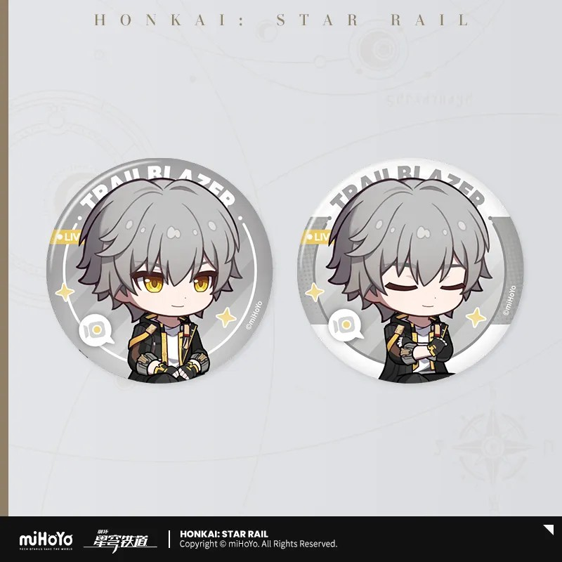 Honkai: Star Rail - Owlbert’s Reception Room Series Badge Set