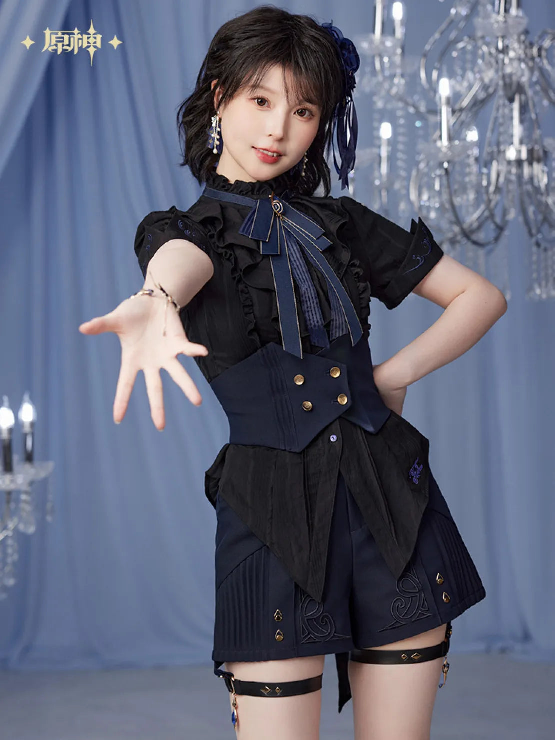【Pre-Order】Genshin Impact - Furina Impression Series Shorts&Tailing Corset