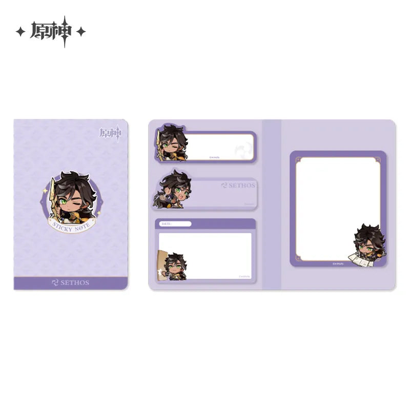 Genshin Impact Sumeru Character Chibi Notebook