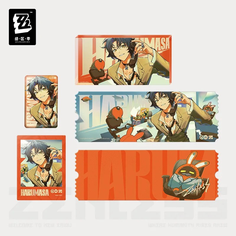 Zenless Zone Zero -Signal Search Images Asaba Harumasa Merch Set