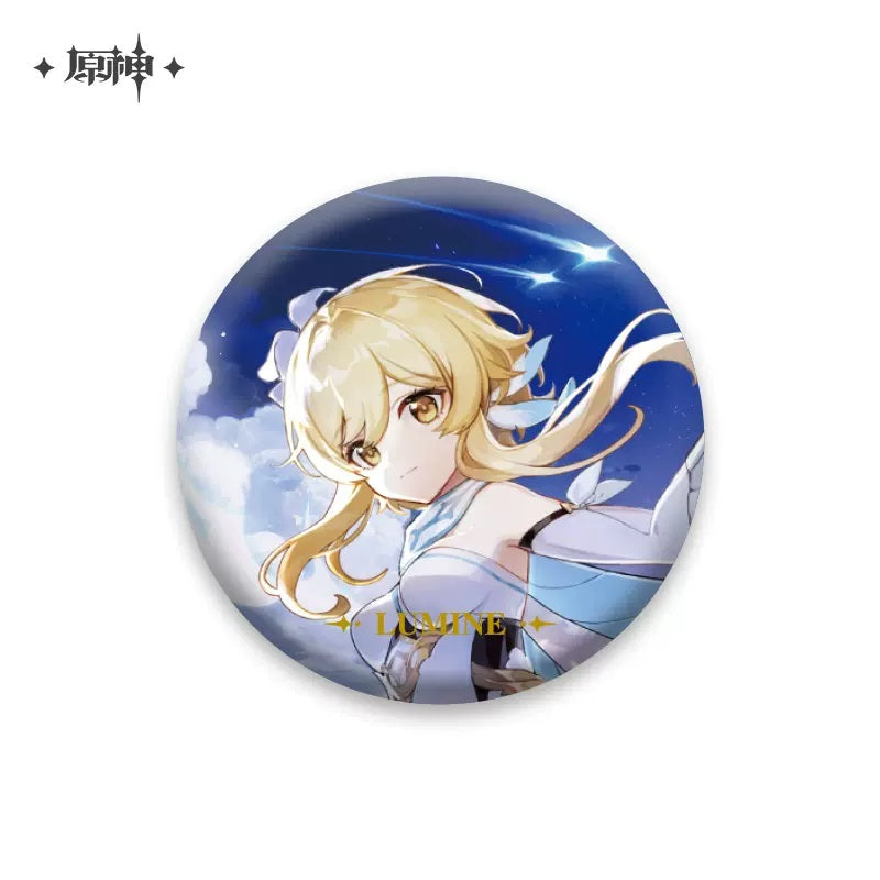 Genshin Impact Theme Character Badge